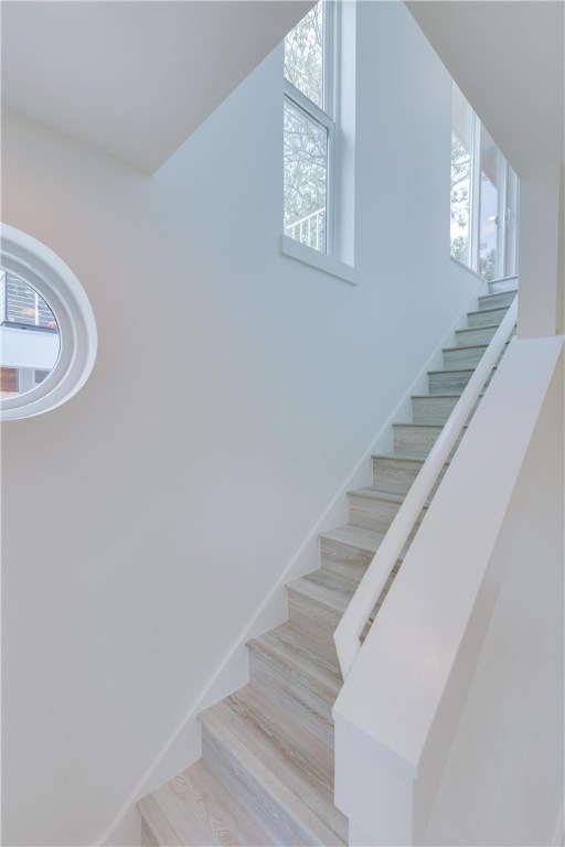 1906 East 17th Street, Unit 1 Austin, TX 78702 - Photo 22 of 33 a view of entryway and hall with wooden floor