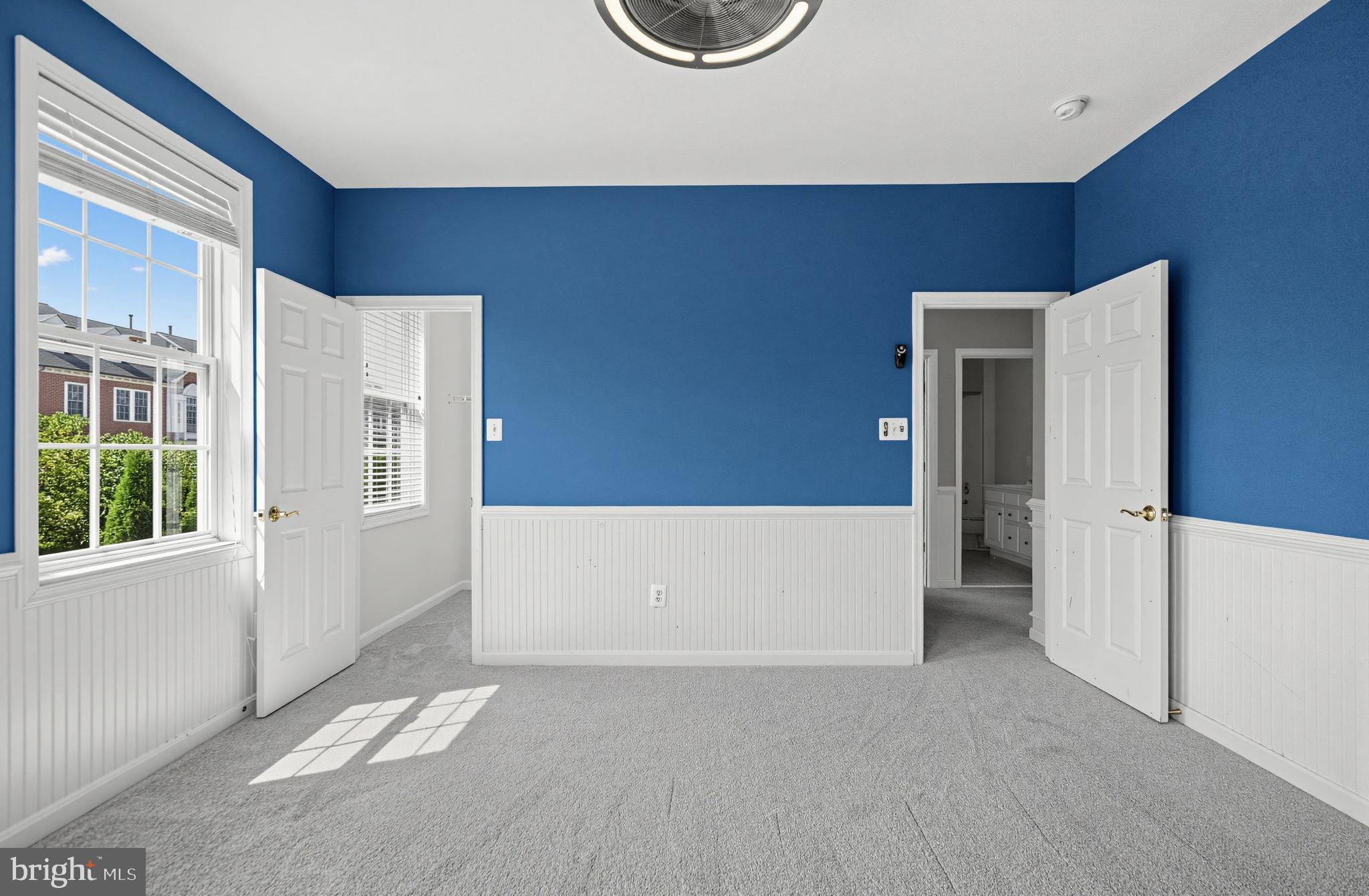 3938 Addison Woods Road Frederick, MD 21704 - Photo 23 of 39 Bright blue walls invite creativity.
