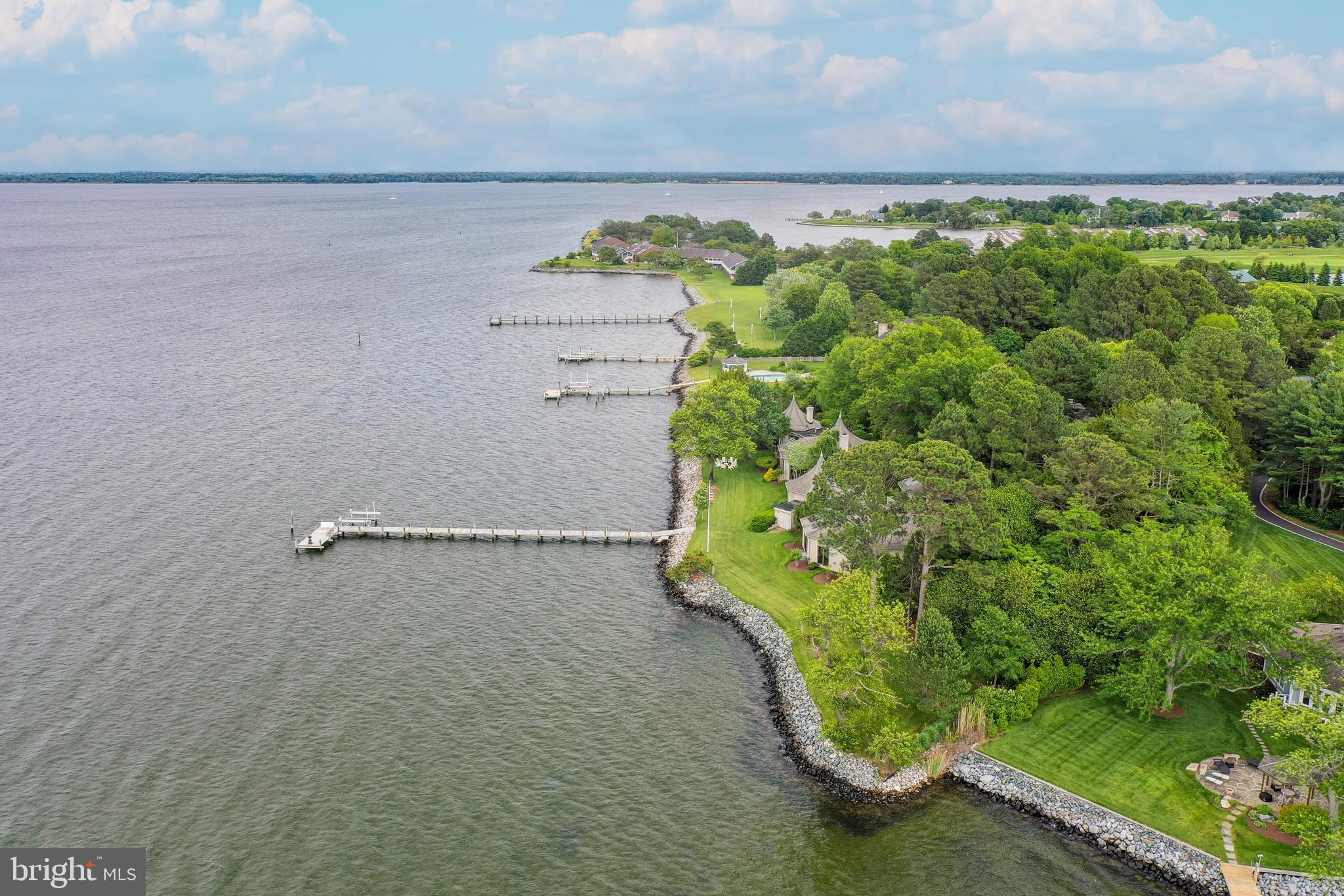 9791 Pintail Place St. Michaels, MD 21663 - Photo 70 of 80 Aerial view of Rivermark