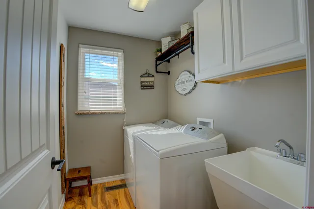 a bathroom with a sink and a vanity