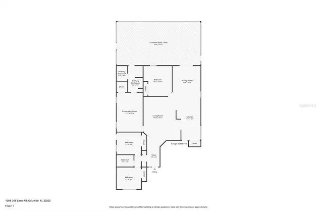 $450,000 | 1008 Old Barn Road, Orlando, FL 32825