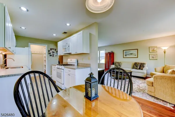 a view of a livingroom and dining room
