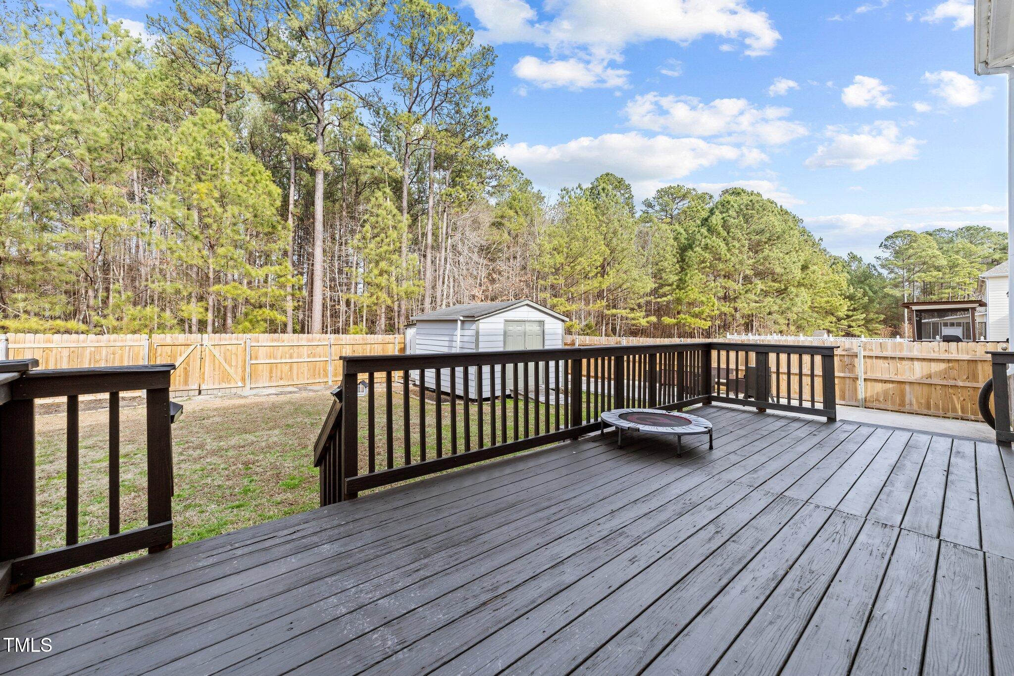 5909 Clarks Fork Drive Raleigh, NC 27616 - Photo 15 of 32 Deck