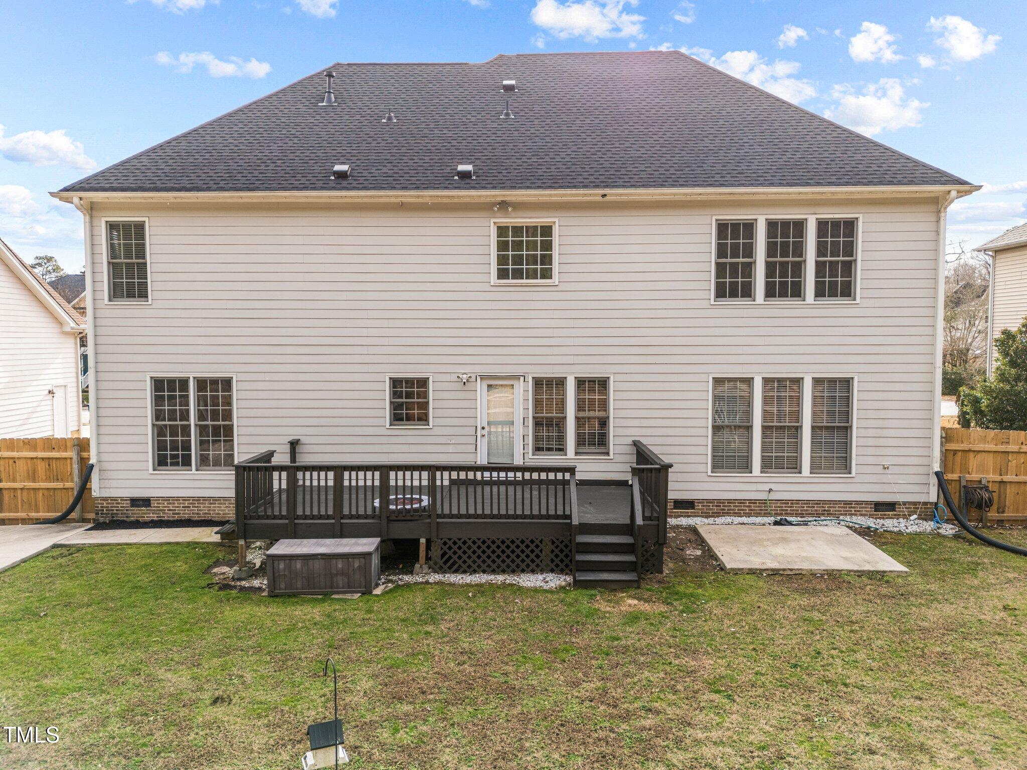 5909 Clarks Fork Drive Raleigh, NC 27616 - Photo 30 of 32 Backview