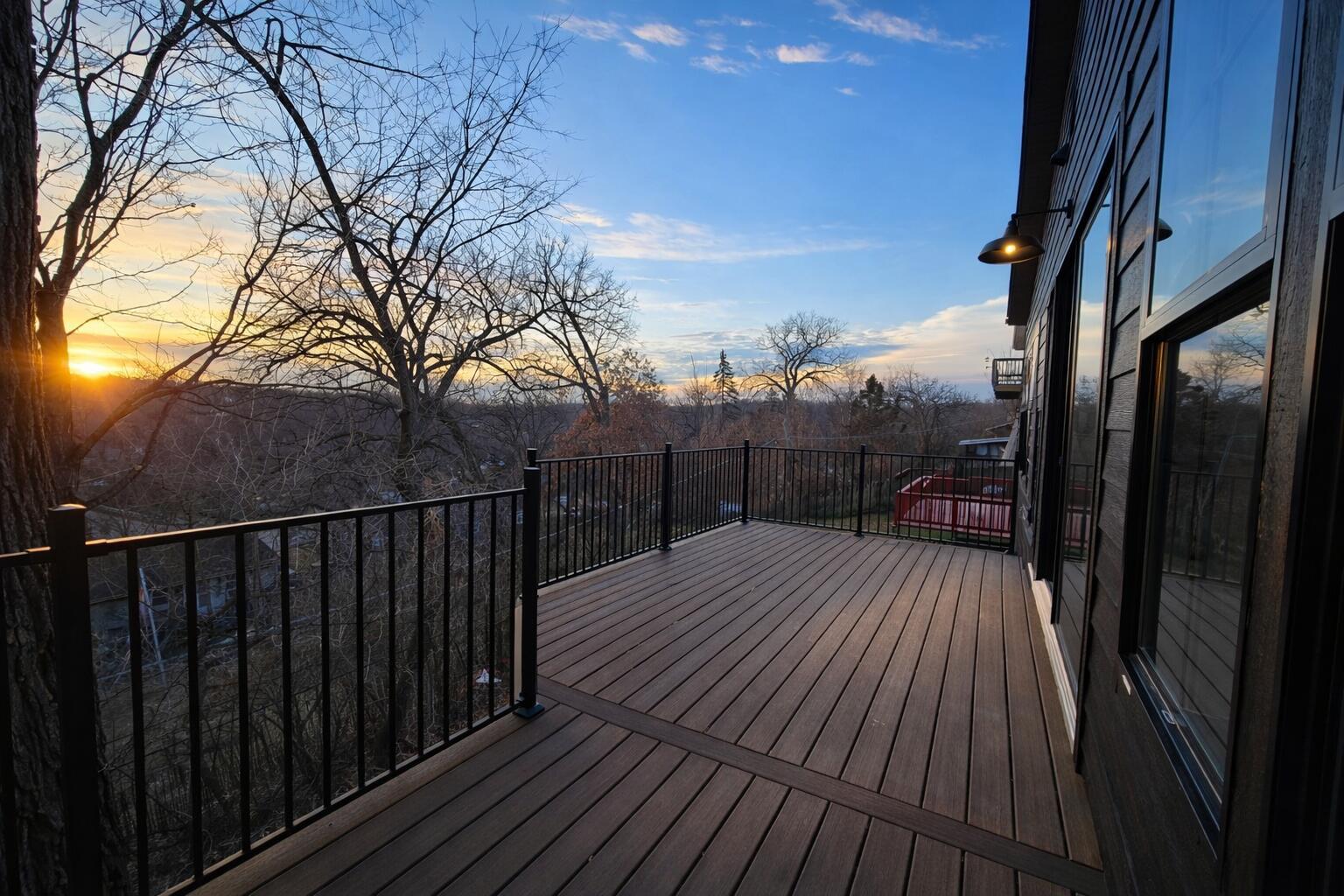 298 Apache Trail Lake In The Hills, IL 60156 - Photo 23 of 23 a view of deck with wooden floor and outdoor seating