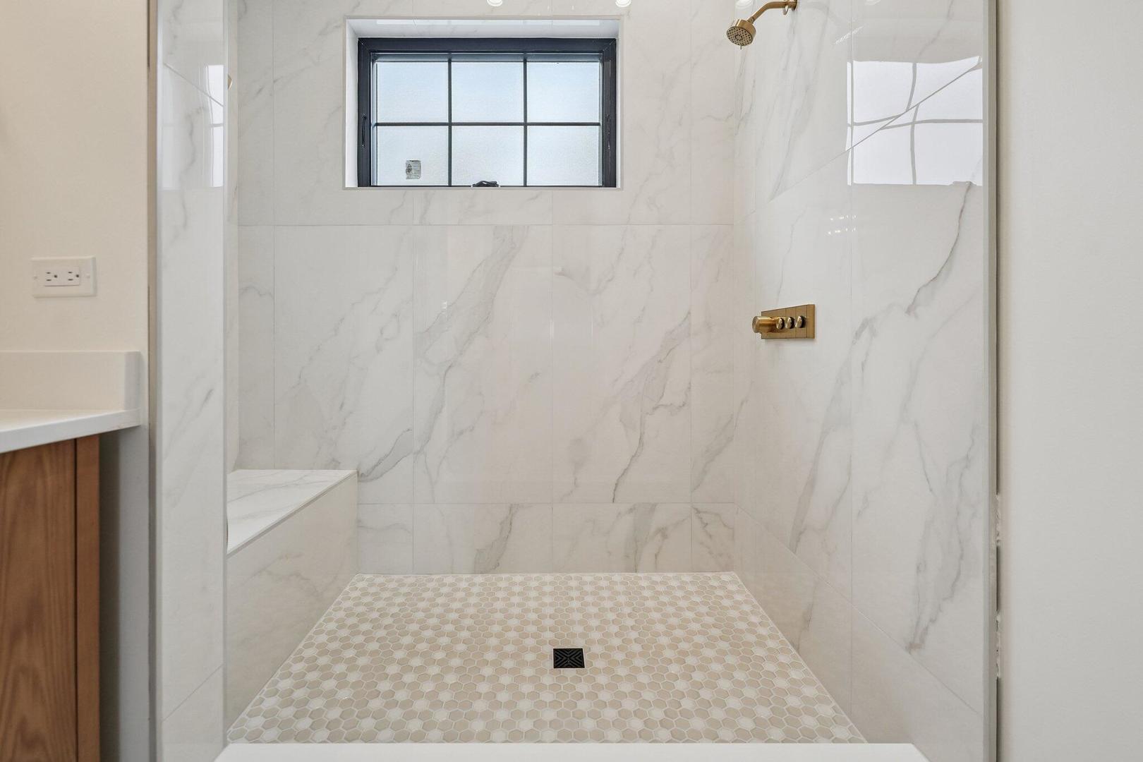 298 Apache Trail Lake In The Hills, IL 60156 - Photo 9 of 23 a bathroom with a shower
