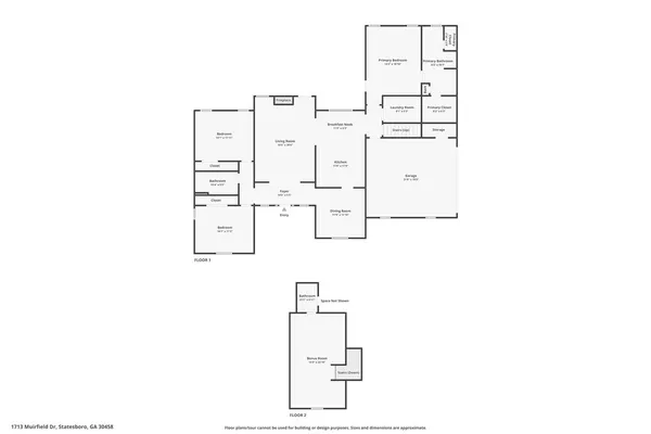 $325,000 | 1713 Muirfield Drive, Statesboro, GA 30458