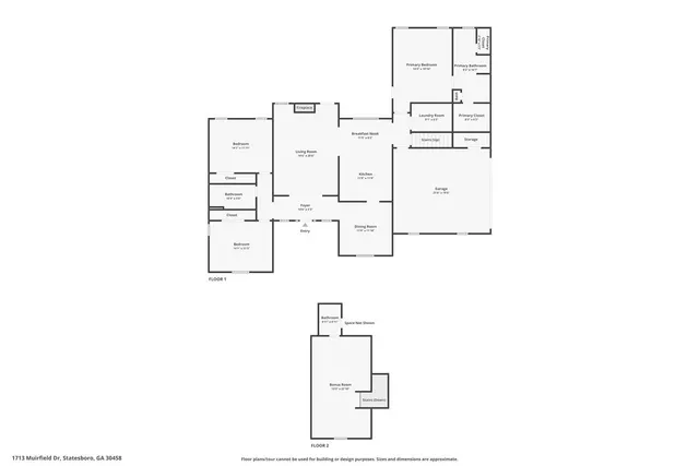 $345,000 | 1713 Muirfield Drive, Statesboro, GA 30458