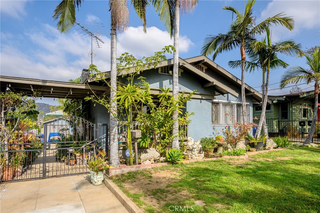 2161 Ridgeview Avenue Eagle Rock, CA 90041 - Photo 2 of 36 a front view of a house with a garden