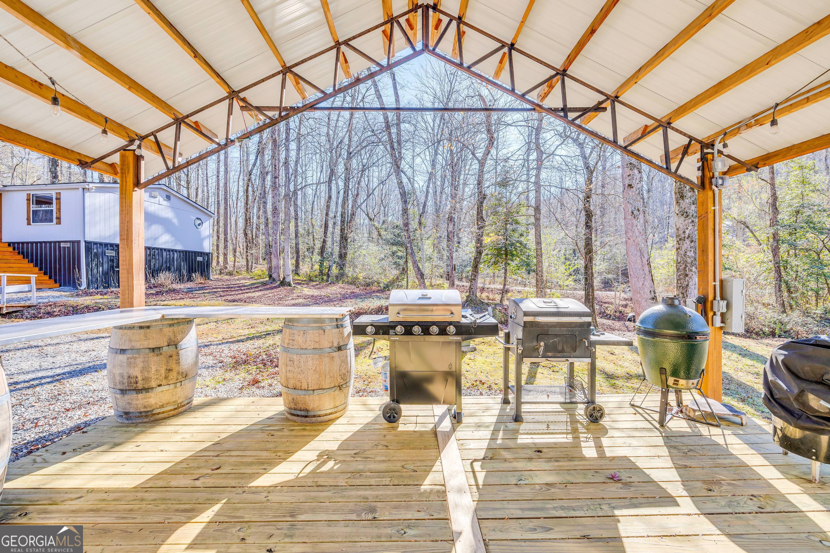 284 Duncan Bridge Road Sautee Nacoochee, GA 30571 - Photo 45 of 69 a view of outdoor space with seating area