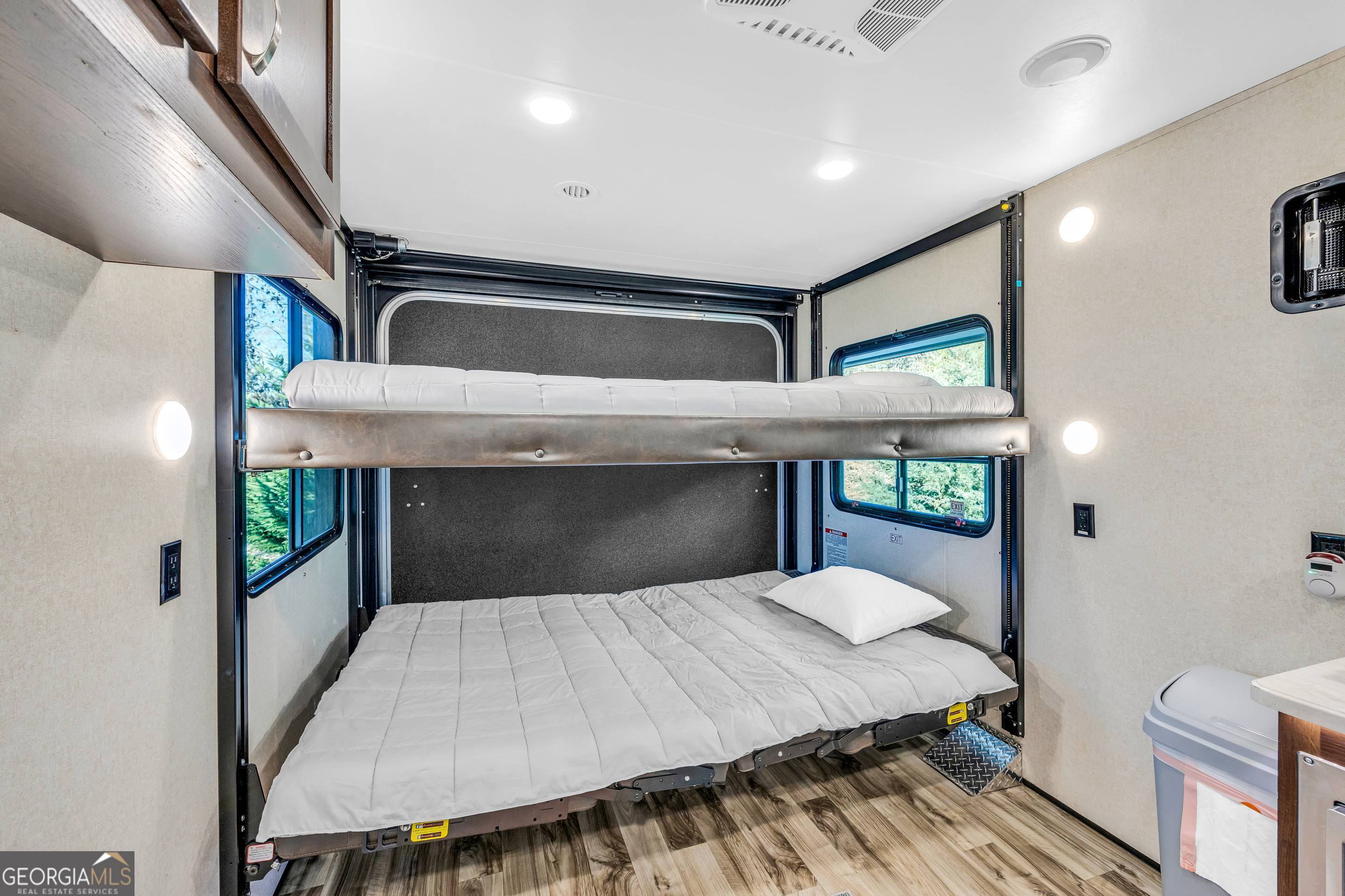 284 Duncan Bridge Road Sautee Nacoochee, GA 30571 - Photo 69 of 69 a bedroom with a bed and a mirror