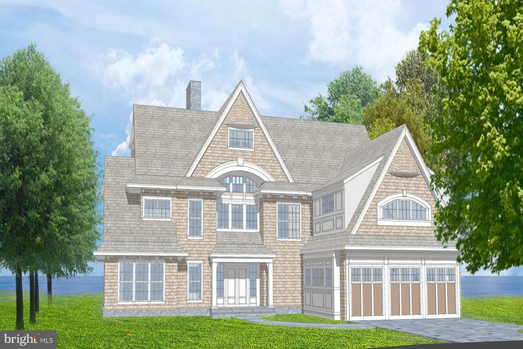 3734 Ramsgate Drive Annapolis, MD 21403 - Photo 3 of 12 Proposed Rendering for Classic Shingle Style Home