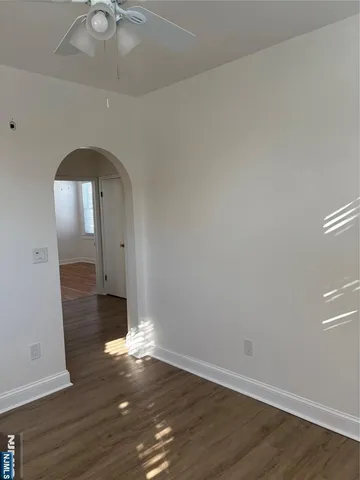 wooden floor in an empty room