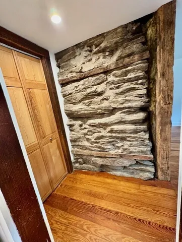 a view of water heater room