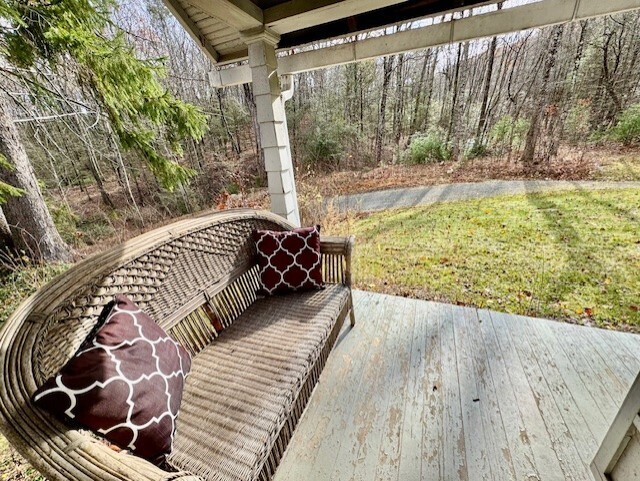 567 Firetown Road Simsbury, CT 06070 - Photo 28 of 39 a balcony with wooden floor