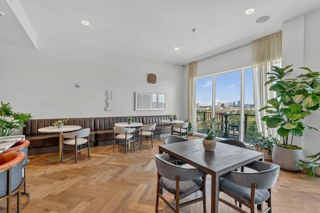 a view of a white building