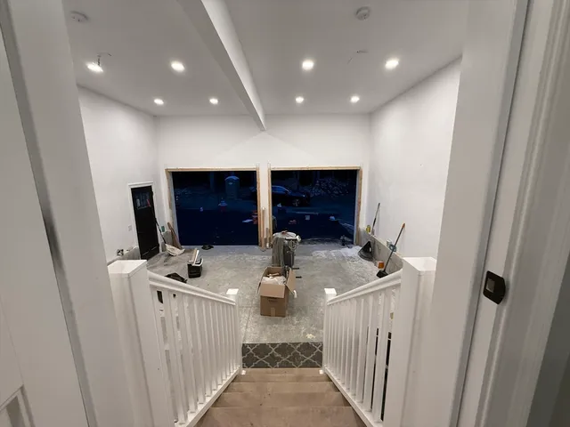 a view of a hallway