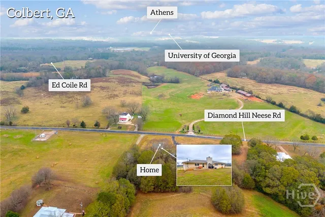 $324,000 | 975 Diamond Hill Neese Road, Colbert, GA 30628