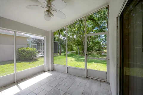 a view of an outdoor space and a yard