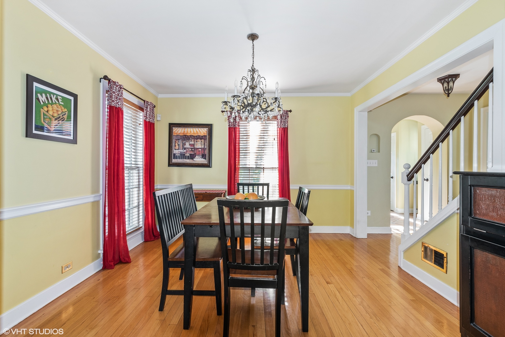 181 Ridge Road Highland Park, IL 60035 - Photo 6 of 16 a view of a dining room with furniture window and wooden floor