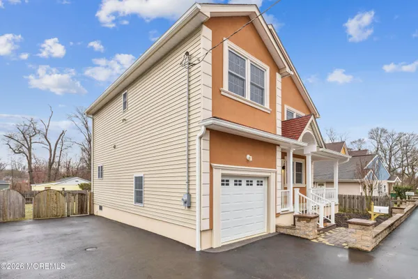 a view of a house with a outdoor space