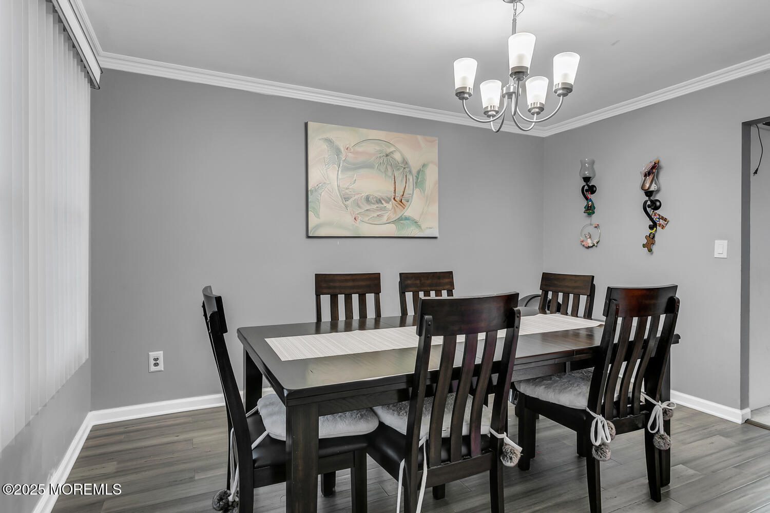 3 Lisa Drive Hazlet, NJ 07730 - Photo 13 of 30 a view of a dining room with furniture and chandelier