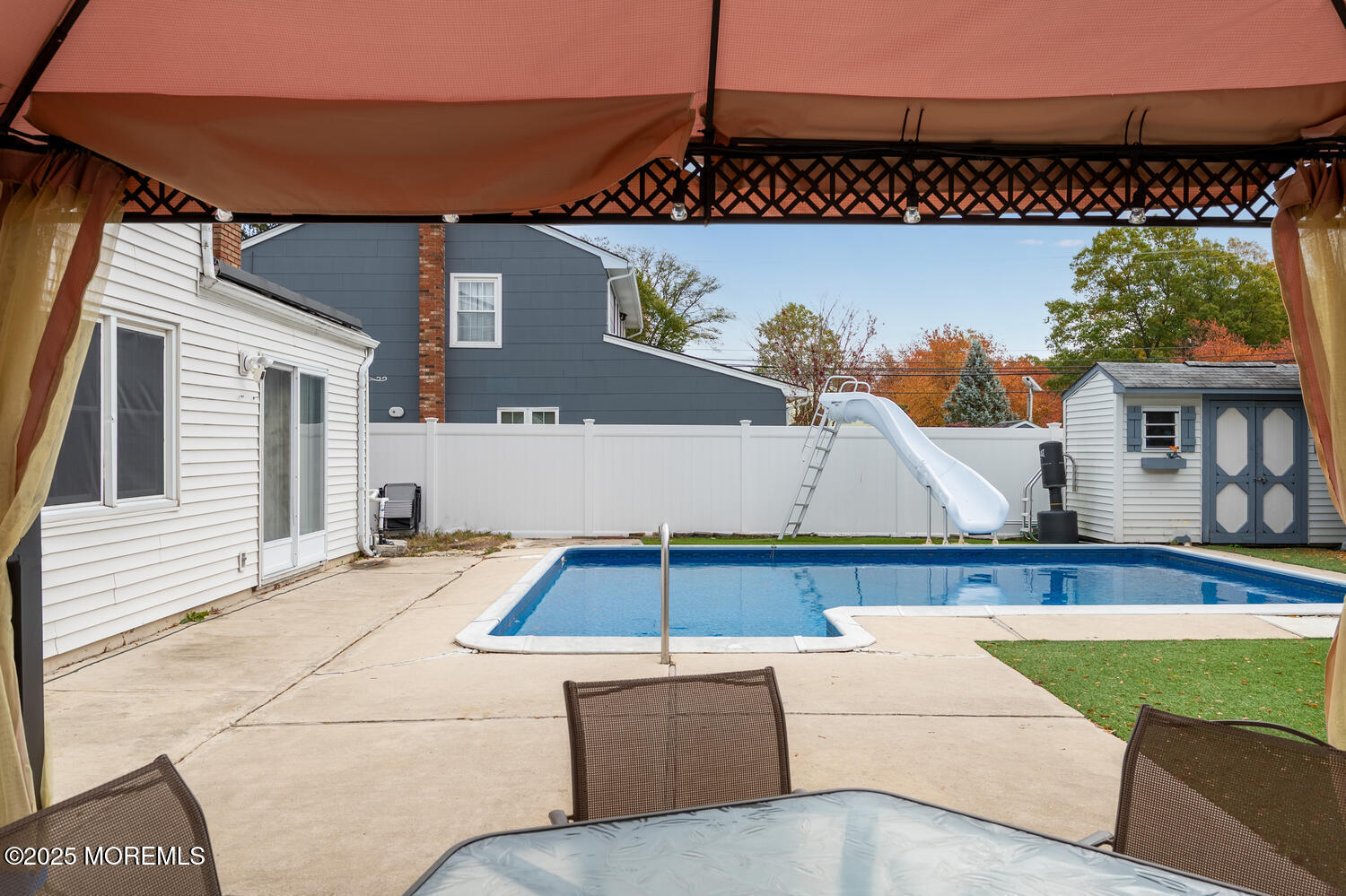 3 Lisa Drive Hazlet, NJ 07730 - Photo 28 of 30 a view of swimming pool with seating space