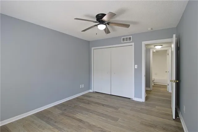 wooden floor in an empty room