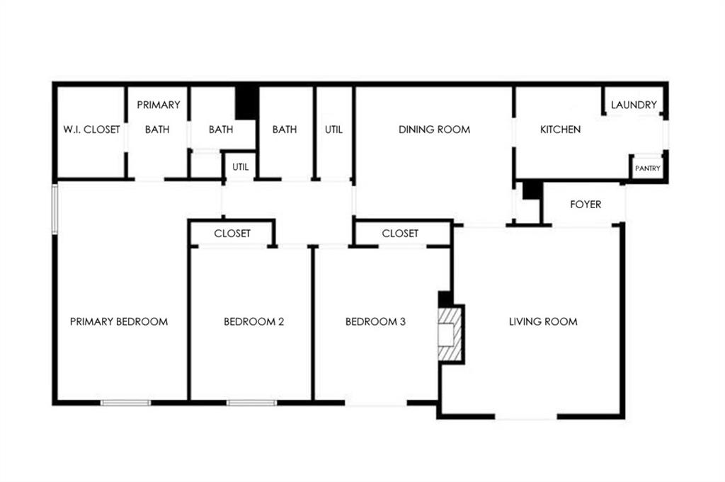 122 Rue Fontaine Lithonia, GA 30038 - Photo 36 of 36 a picture of a floor plan
