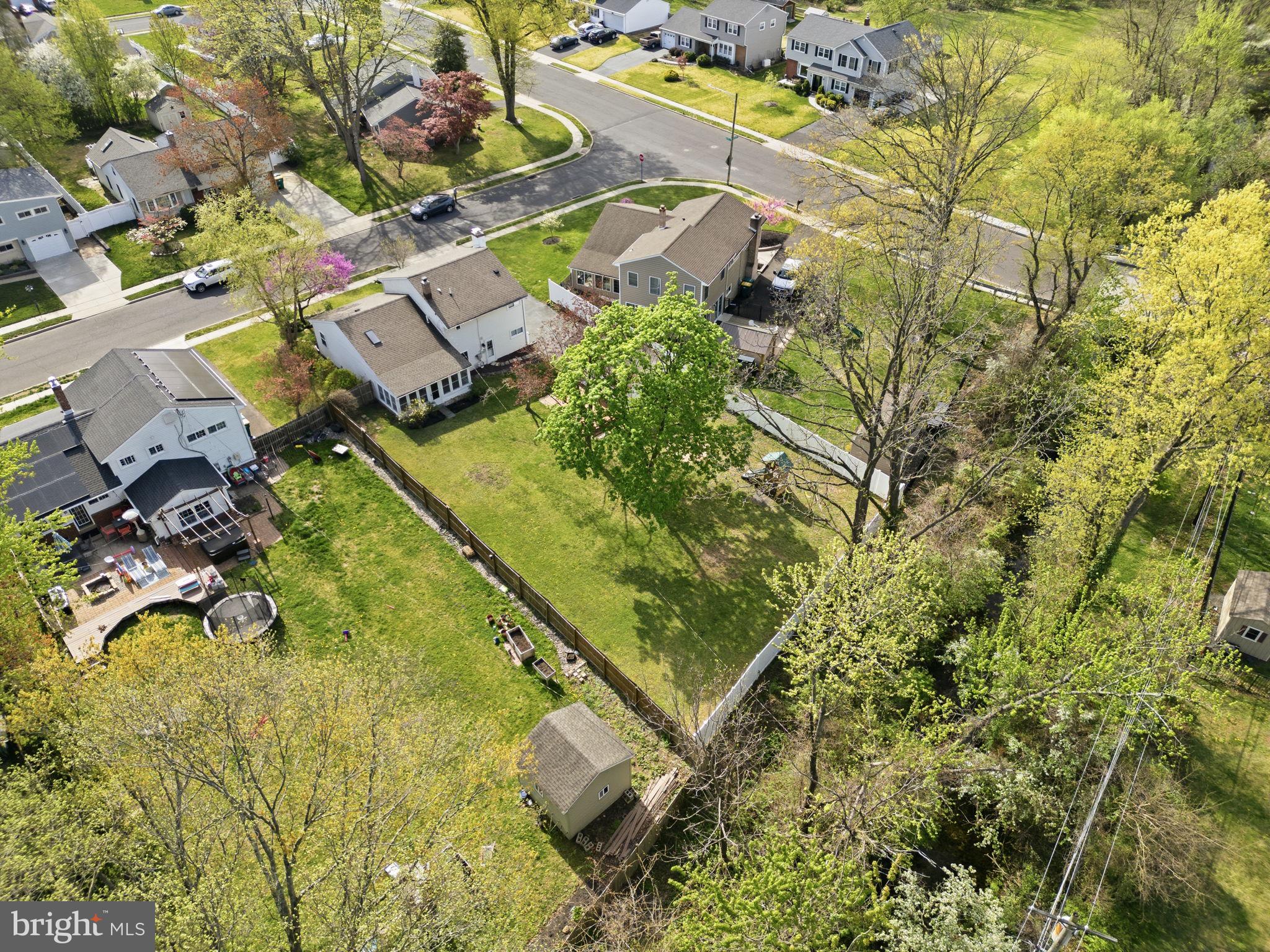 502 Stevens Road Morrisville, PA 19067 - Photo 35 of 37 an aerial view of residential houses with outdoor space