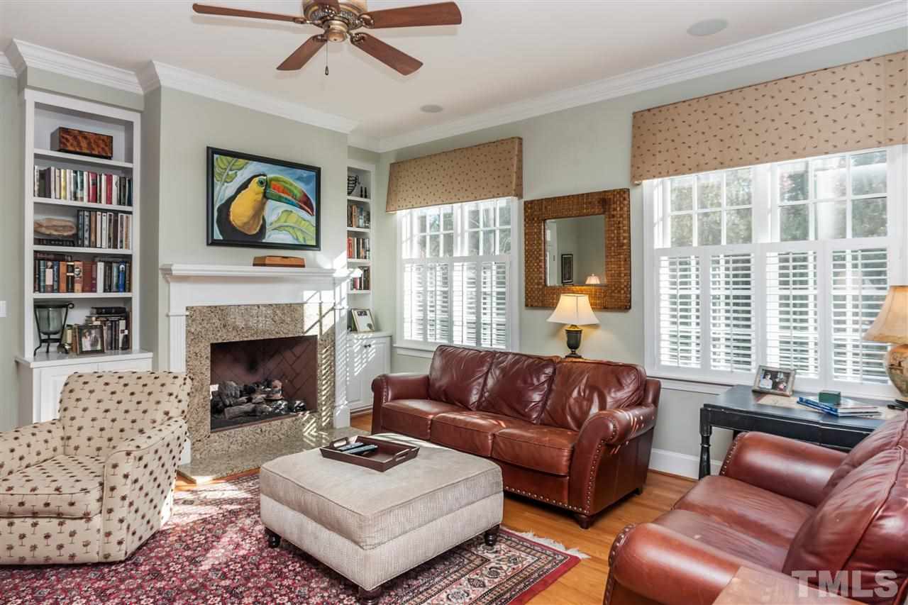 2501 York Road Raleigh, NC 27608 - Photo 11 of 25 ...has a gas-log fireplace, and opens onto the covered porch