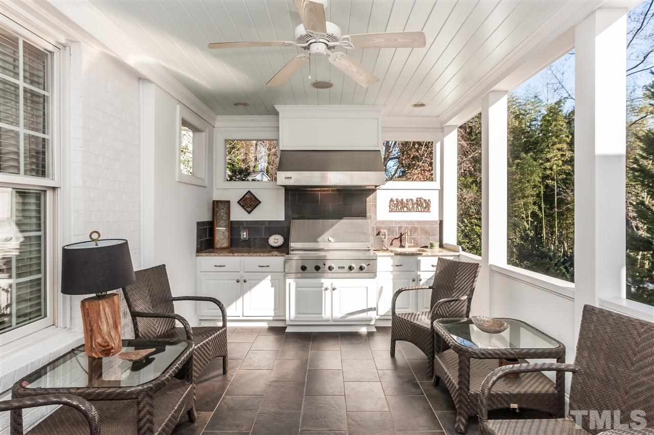 2501 York Road Raleigh, NC 27608 - Photo 22 of 25 ...has a built-in Viking gas grill, and overlooks a private back yard