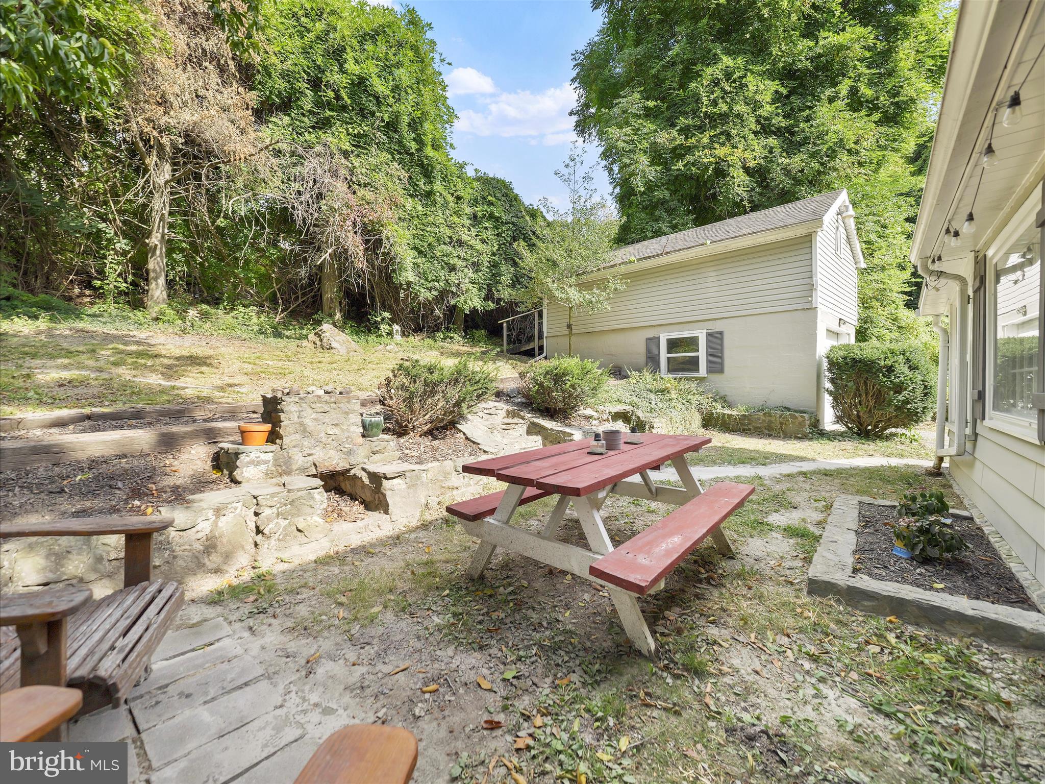 2550 Iron Springs Road Fairfield, PA 17320 - Photo 27 of 32 a view of a backyard with sitting area