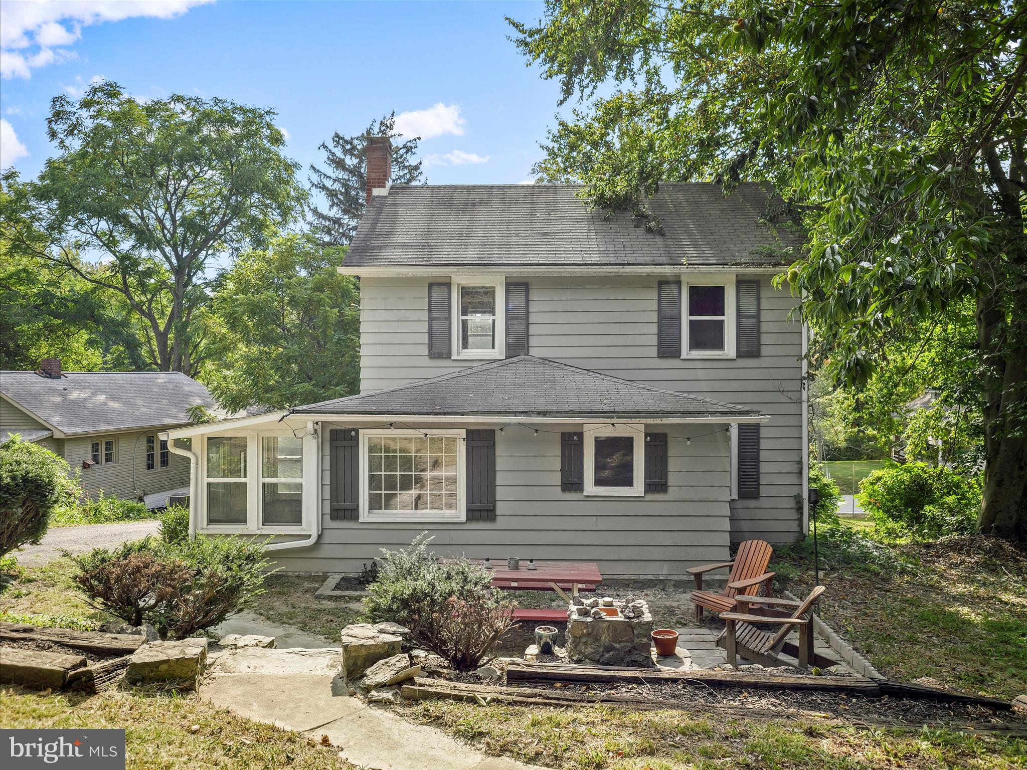 2550 Iron Springs Road Fairfield, PA 17320 - Photo 31 of 32 a front view of a house with swimming pool and sitting area