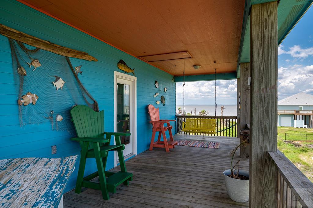 1024 Mae Street Port Bolivar, TX 77650 - Photo 6 of 27 a view of swimming pool with seating area