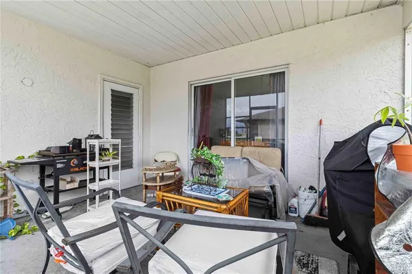 a room with furniture