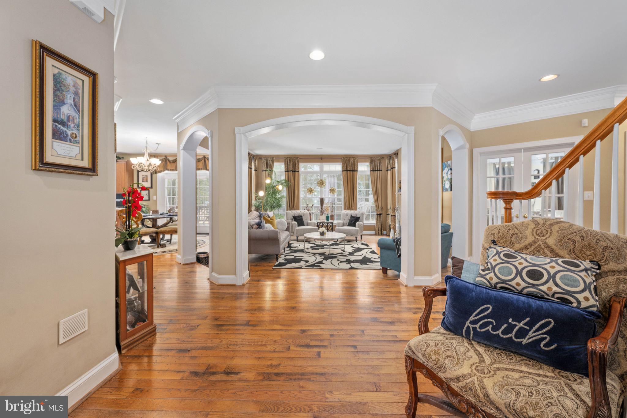 10922 Chatham Ridge Way Spotsylvania, VA 22551 - Photo 22 of 129 Foyer Leading to Great Room