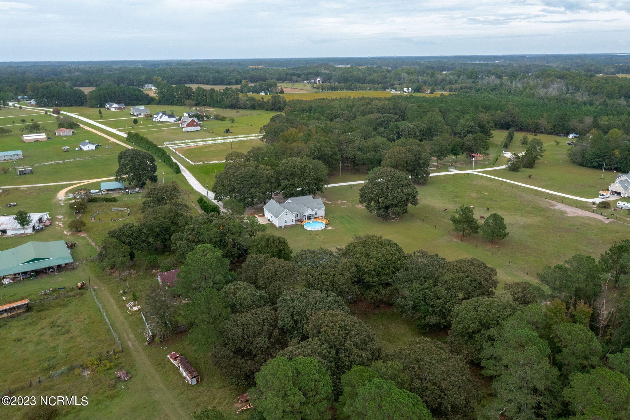 3640 Sandy Ridge Farm Road La Grange, NC 28551 - Photo 72 of 72 Aerial View
