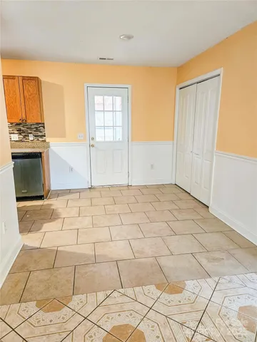 a view of a livingroom with a pathway