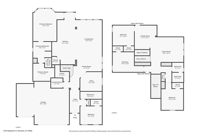 $719,000 | 3722 Magnolia Court, Denison, TX 75020