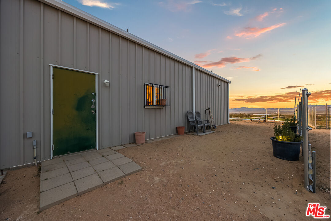 9025 Camp Rock Road Lucerne Valley, CA 92356 - Photo 19 of 54 a view of a terrace patio