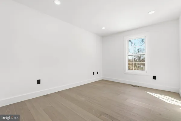 wooden floor in a room