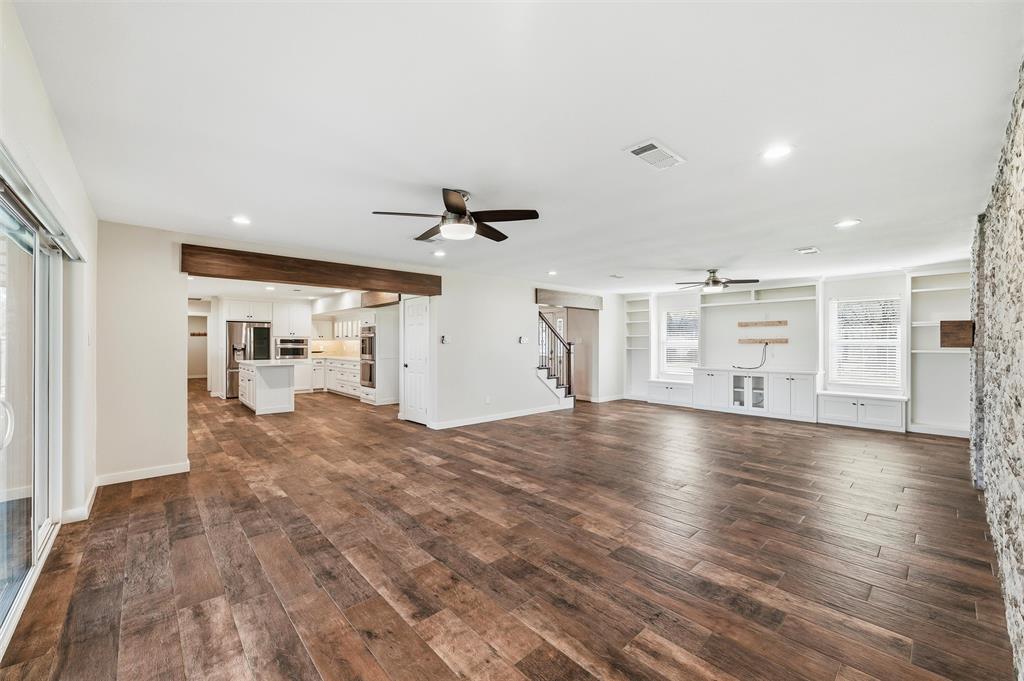 1845 Summer Lane Keller, TX 76262 - Photo 6 of 28 a view of a livingroom with wooden floor and a window