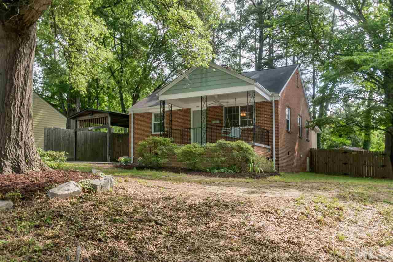 600 North King Charles Road Raleigh, NC 27610 - Photo 24 of 24 Home has great views of the corner, including a natural protected area across the street with a creek running thru it. Evenings or mornings are filled with birds chirping and creek sounds.