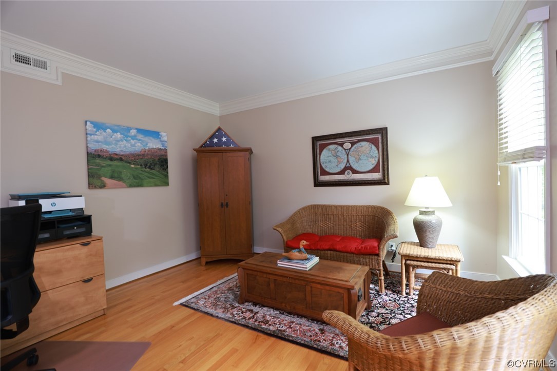 6314 Walnut Bend Drive Midlothian, VA 23112 - Photo 18 of 50 a bedroom with a bed and wooden floor