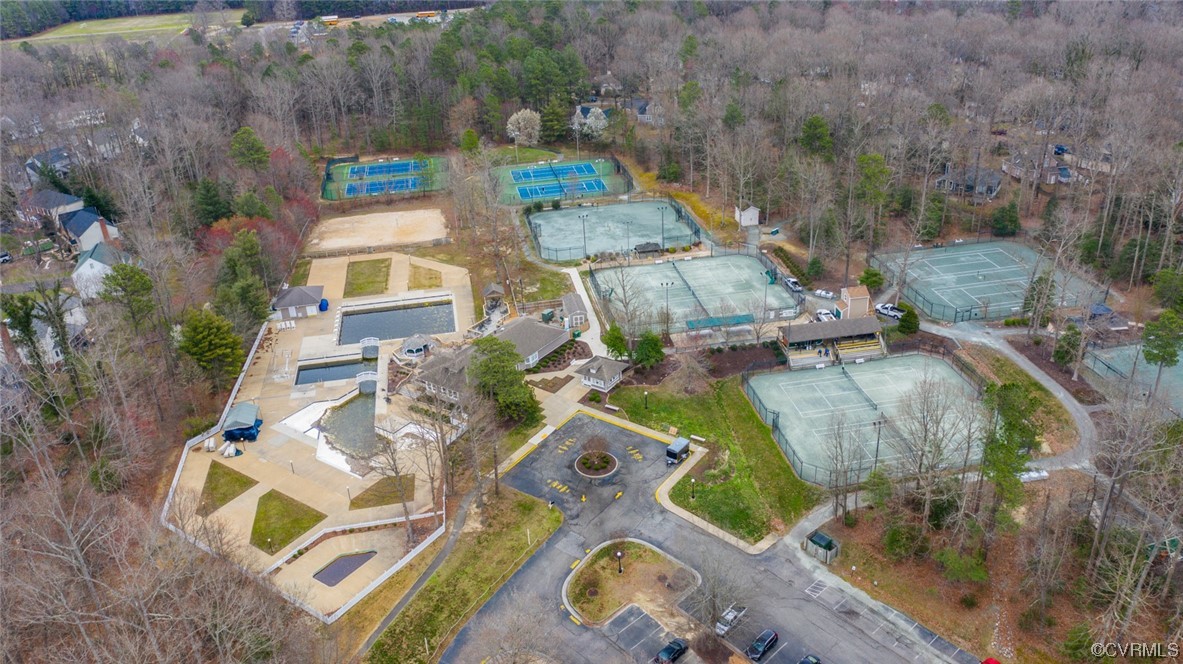 6314 Walnut Bend Drive Midlothian, VA 23112 - Photo 47 of 50 an aerial view of a house with outdoor space