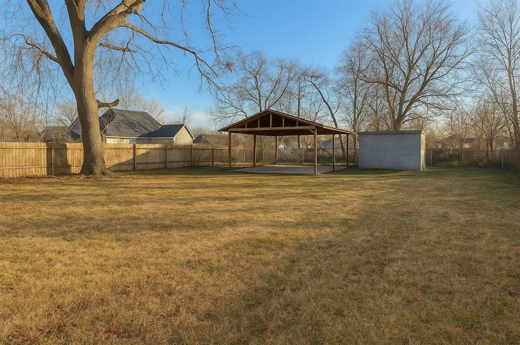 110 West Morton Street Denison, TX 75021 - Photo 15 of 15 a front view of a house with a yard