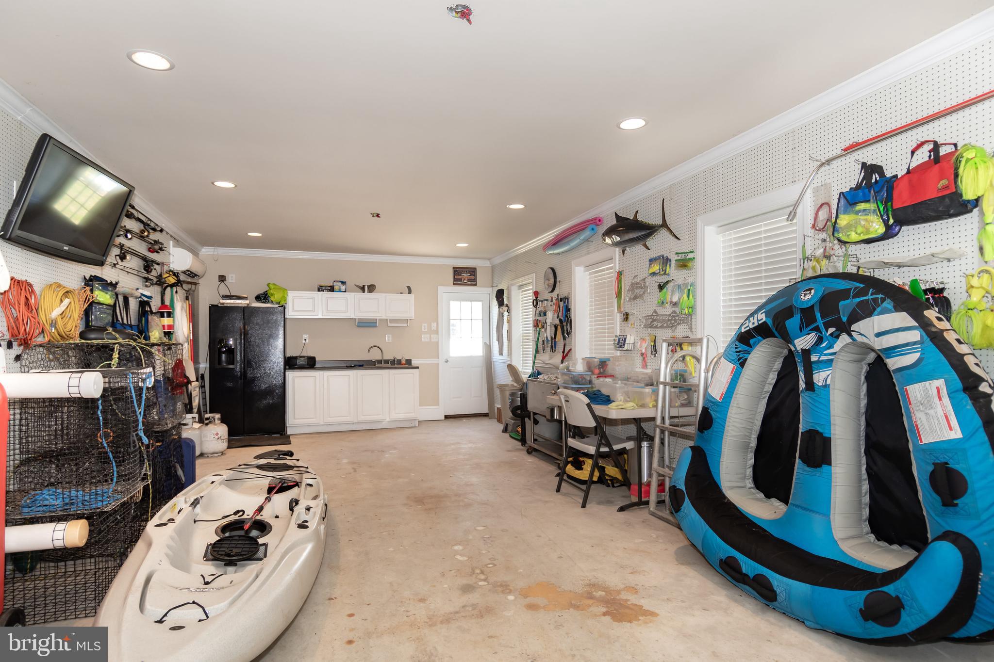 1516 Deep Point Road Woolford, MD 21677 - Photo 43 of 50 Equipped w/ heat/air, water, refrigerator and TV!