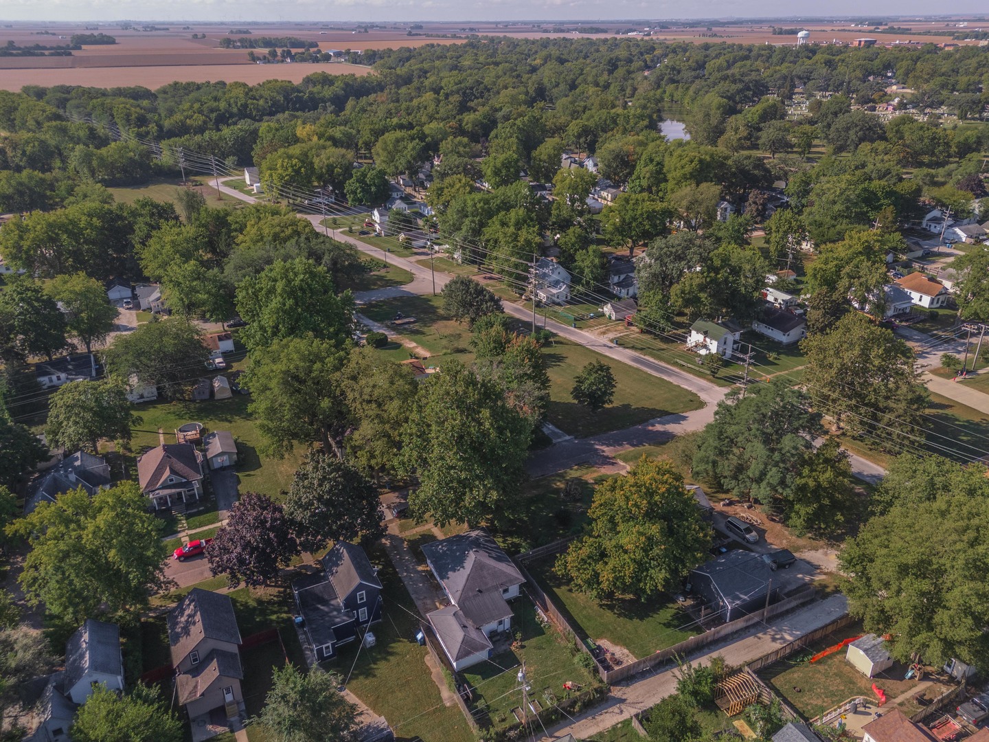 413 East Timber Street Pontiac, IL 61764 - Photo 36 of 36 an aerial view of residential house with outdoor space