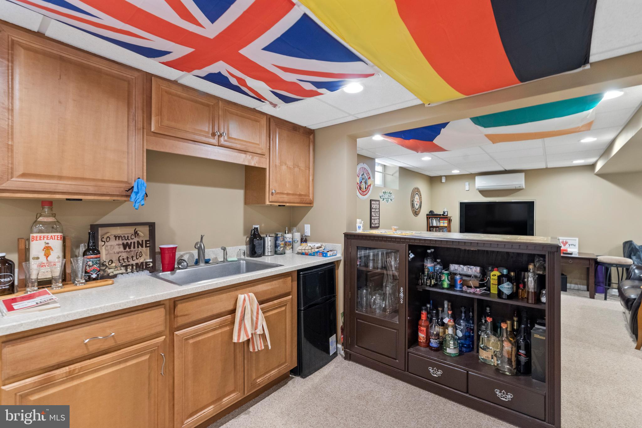 13 Spring Hollow Road Wayne, PA 19087 - Photo 28 of 34 Bar area in lower level